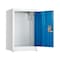 Adiroffice W  1-Tier Steel Free Standing Storage Locker Cabinet for Home, School in Blue ADI629-02-BLU-MK - alternate 3